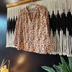 Women’s Floral Blouse